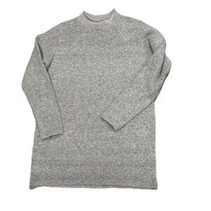 Forever 21 Sweater Womens Size Medium Gray Warm Cozy Oversized Knit Long Sleeve